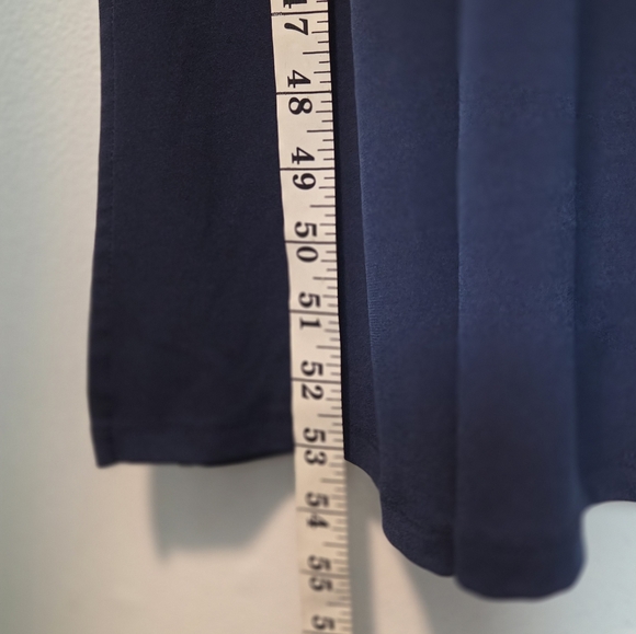 Girl With Curves Regular Knit Midi Dress with Flutter Sleeve Midnight SZ 2X - Picture 6 of 8